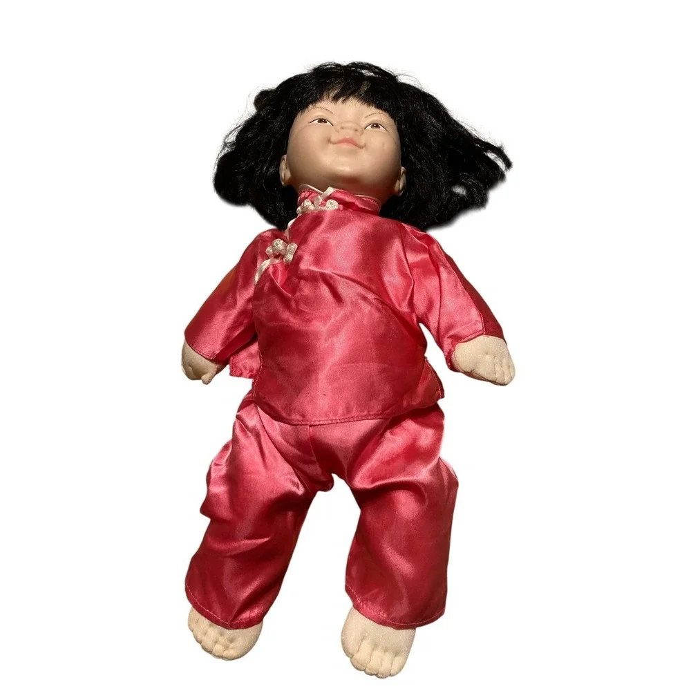 Asian Baby Doll Vinyl Soft Body 14 Inch